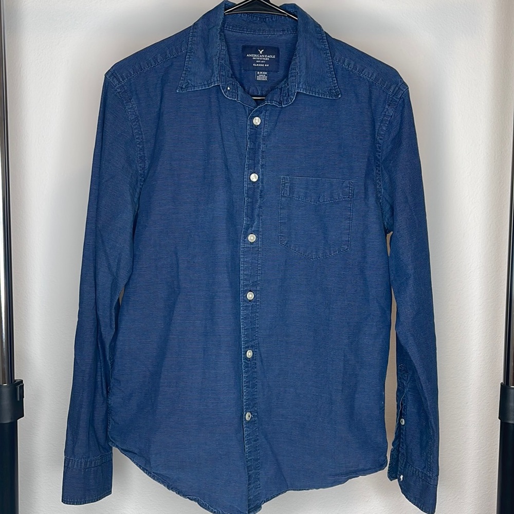 AMERICAN EAGLE Long sleeve (Dress Shirt)
